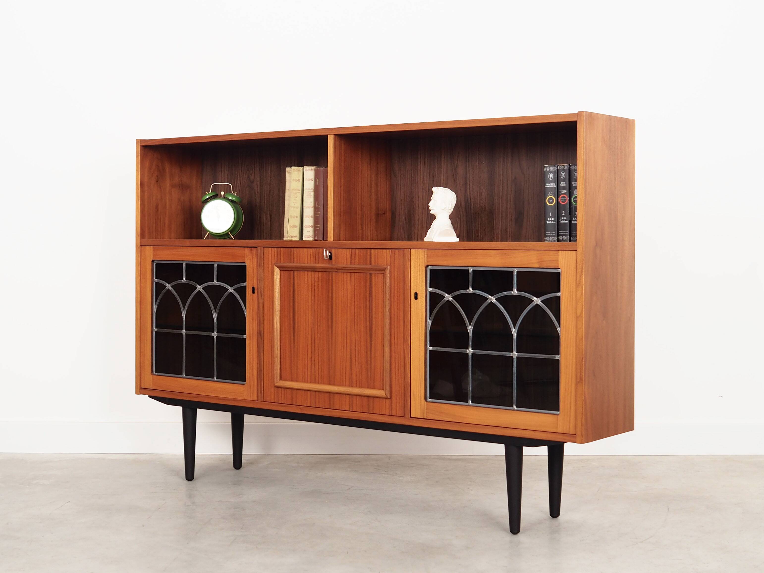 Teak bookcase, Danish design, 1970s, production: Denmark