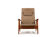 Mid Century Illum Wikkelsø Teak Lounge Chair