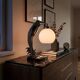 Chrome marabout lamp Art Deco