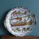 Decorative porcelain plate MF tapestry design of Bayeux