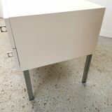 Bedside chest of drawers vintage design 1970