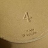 Set of 2 vintage salad bowls in Digoin stoneware Size 4