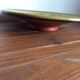 Glazed terracotta dish