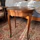 Round Louis XV style table - floral marquetry