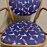 Pair of 1950 armchairs "Design Thonet".