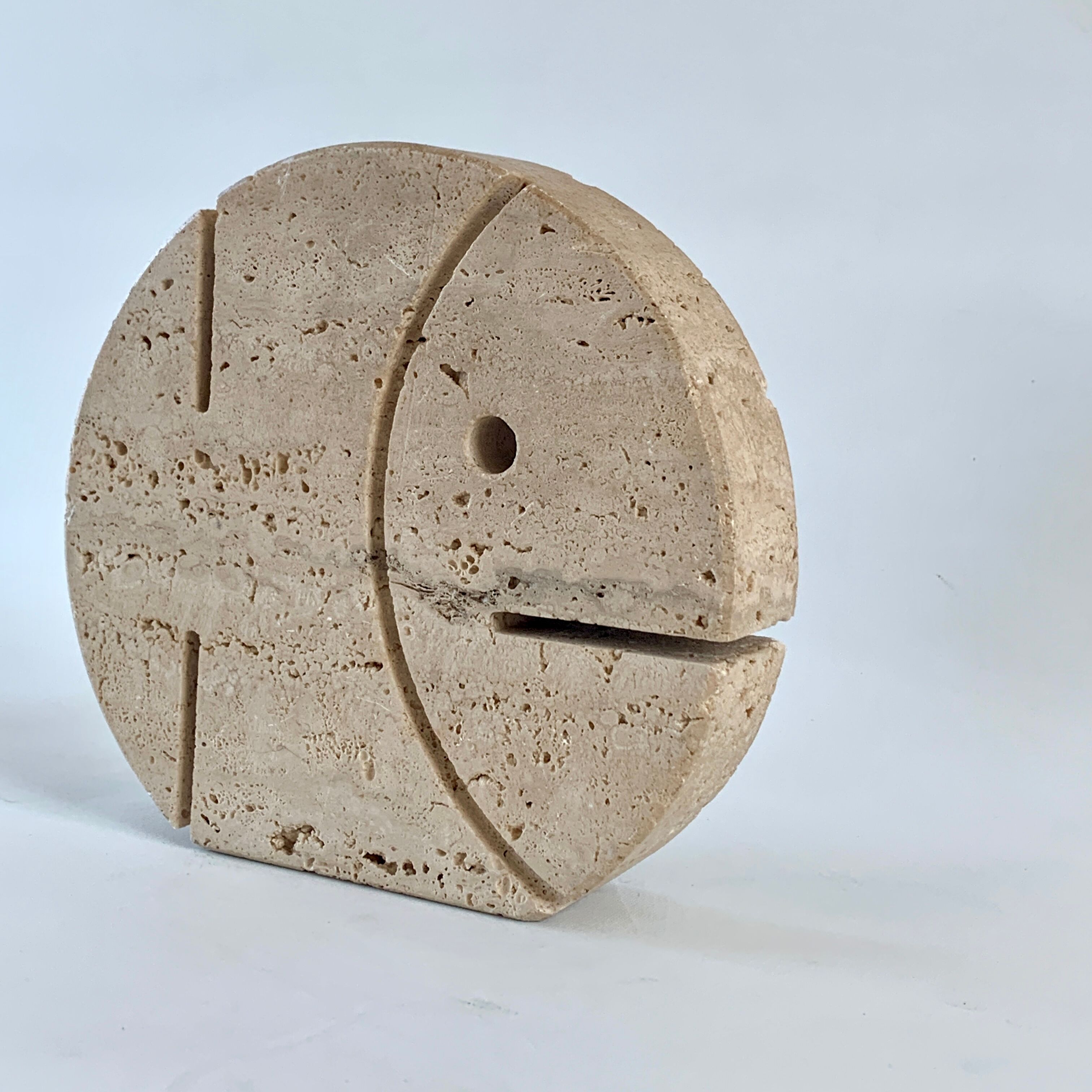 Fish in travertine by Fratelli Mannelli, 1970s