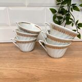 Set de 6 tasses à café Chauvigny F. Deshoulières