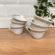 Set de 6 tasses à café Chauvigny F. Deshoulières