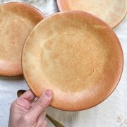 3 Small Vintage Stoneware Plates Vallauris