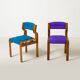 Set of 4 dining chairs by Jan Bocan / Zbynek Hrivnac / Ludvik Volak, 1970s.