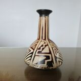 Heber Paz ceramic vase, Chulucanas Peru 1970