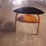 Table basse Bow-wood design Hugues Steiner
