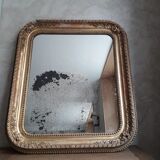 Ancient golden mirror