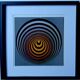 Tableau Vintage Art Optique - Victor Vasarely - Frame 40x40cm