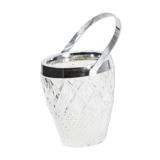 Vintage glass ice bucket