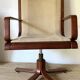 Fauteuil scandinave pivotant vintage