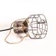 Lampe cage d’atelier industrielle
