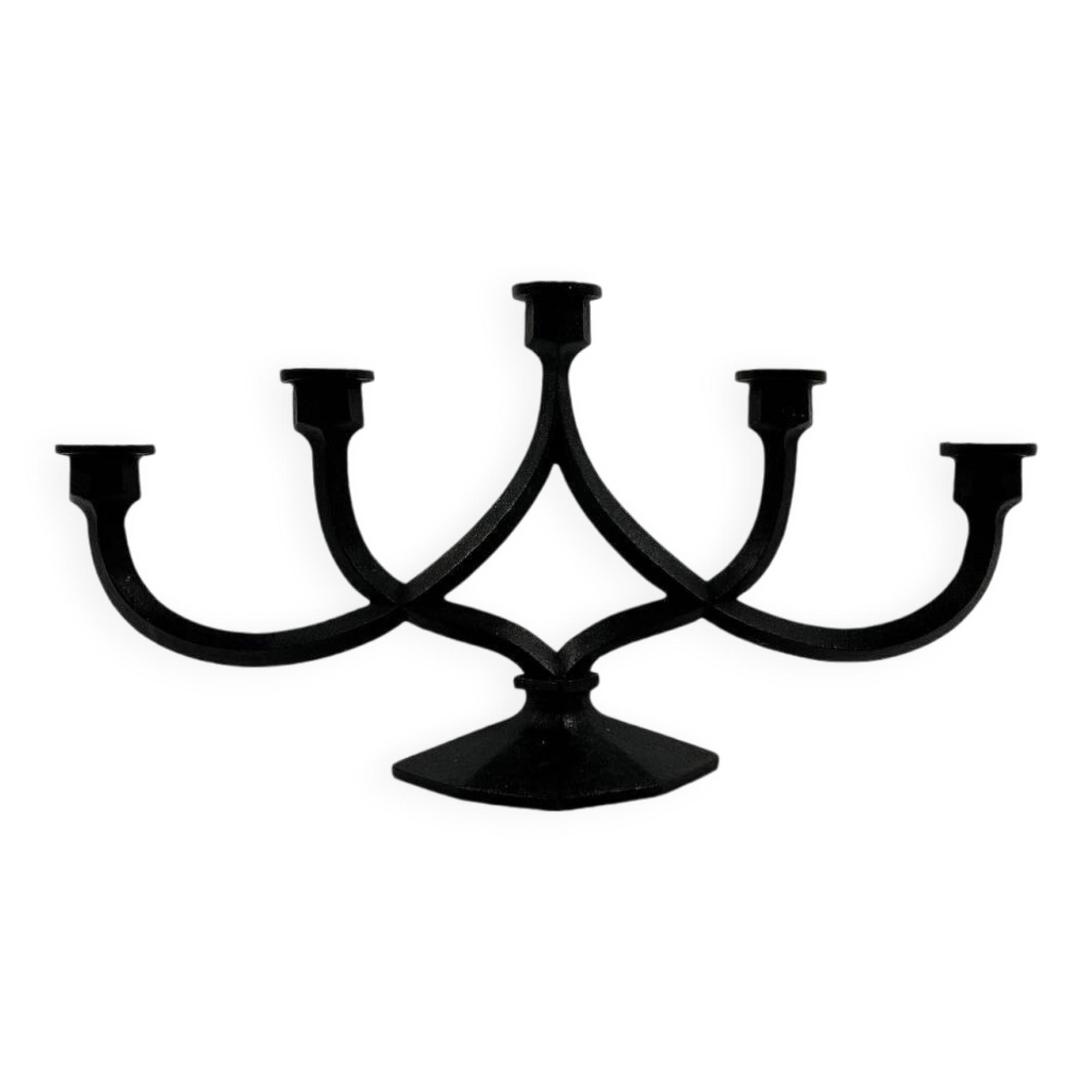 Large cast iron candle holder by Giesserei Aachen 1950’s