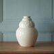 Glazed ceramic vase in the shape of a gourd, Art Deco, collection