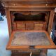 Important secretary in walnut from the Louis Philippe period, 19th century.