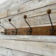 Old oak and metal hook