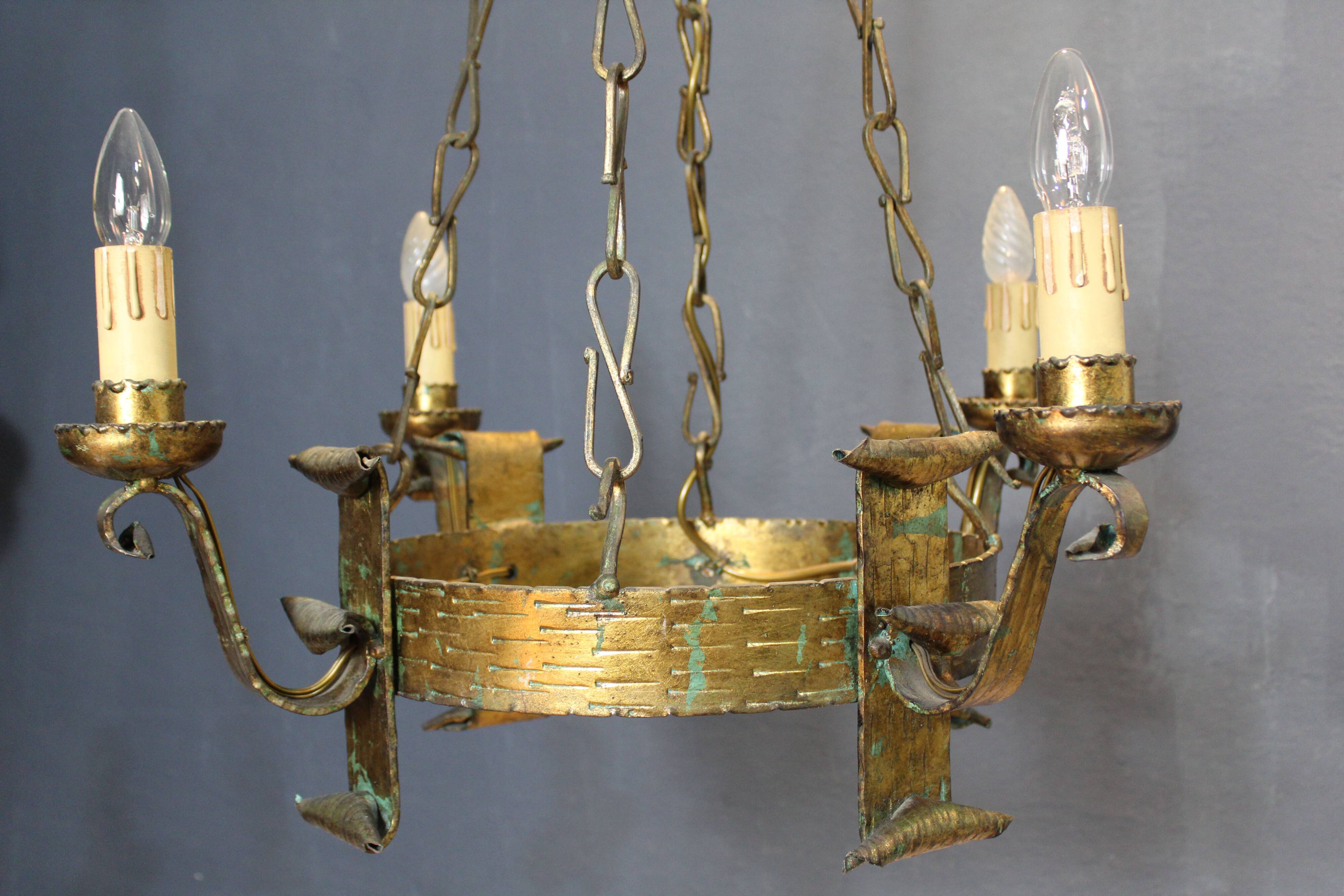 Antique Renaissance-style chandelier, Italy, 18th century