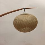 Scandinavian arc floor lamp from the 60s