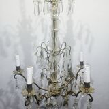 Lustre 5 lumières cristal
