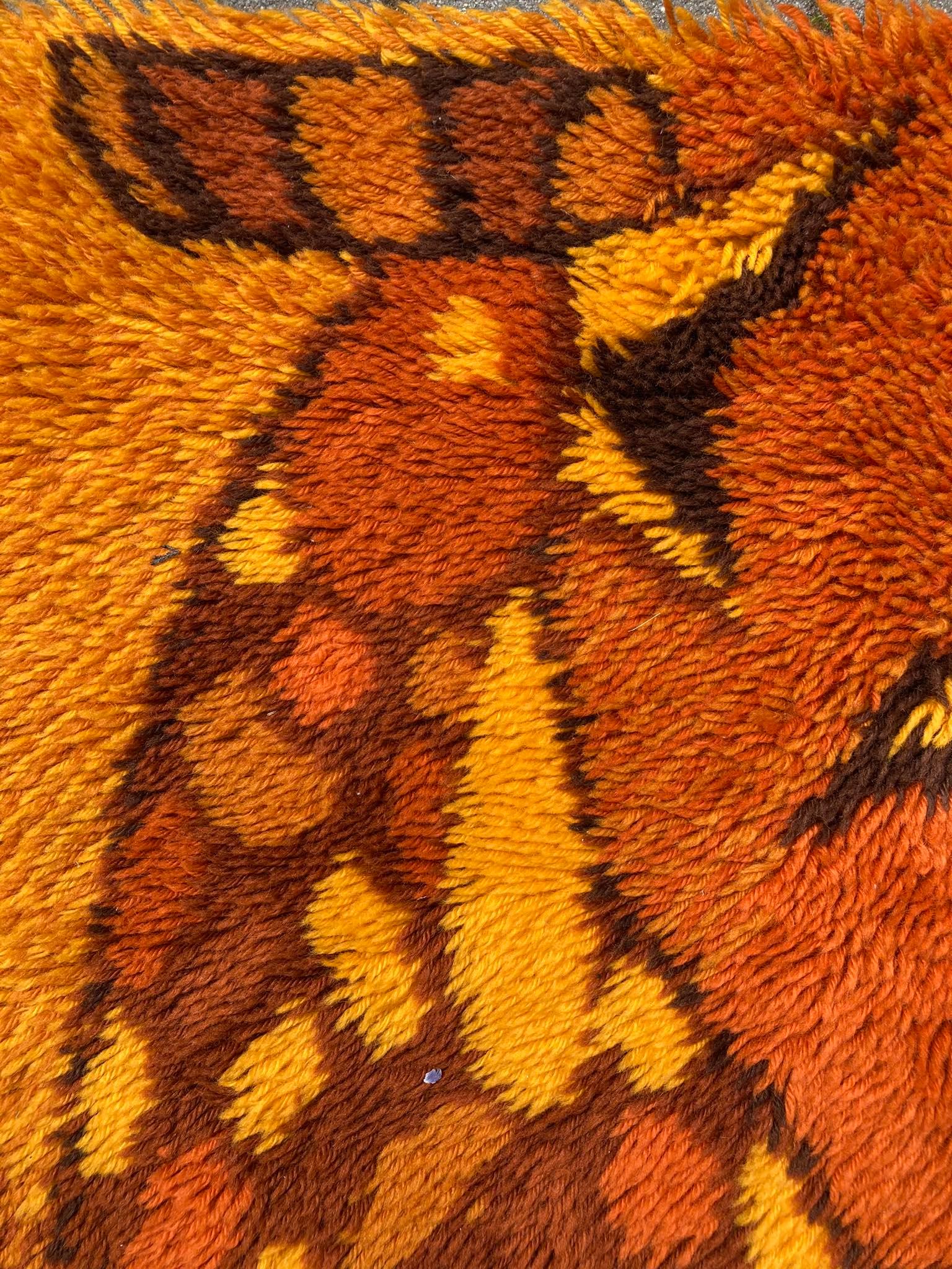 Ege taepper rya wool rug 1970