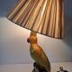 Zoomorphic ceramic lamp