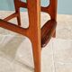 Scandinavian stool in solid teak, design by Erik Buch, Denmark, 1960.