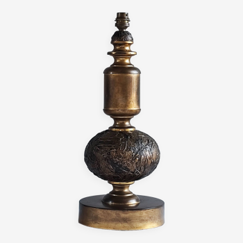 Vintage bronze lamp base