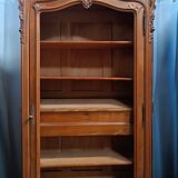 Rococo library in walnut