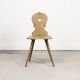 19th century antique Primitive mountain chair