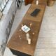Two-sided counter sliding doors oak XXL 4m enfilade