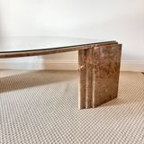 Roche Bobois marble coffee table