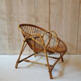 Rattan armchair