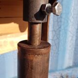 Bar stool design cast iron and wood