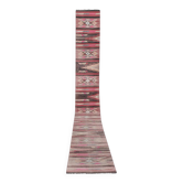 Tapis de couloir turc vintage