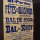 Poster "Feasts of Quasimodo" - Saint-Pardon - 1936