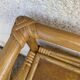 Vintage rattan shelf