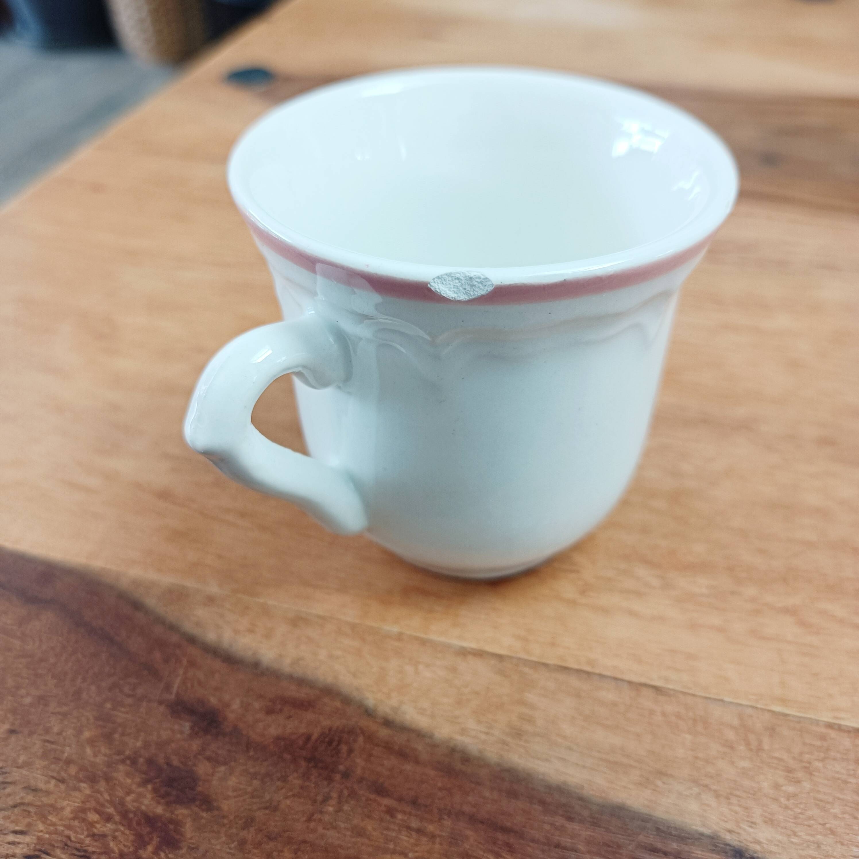 Set of 6 quadrifoglio coffee cups with saucers