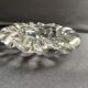 Pierre D'Avesn France molded crystal ashtray