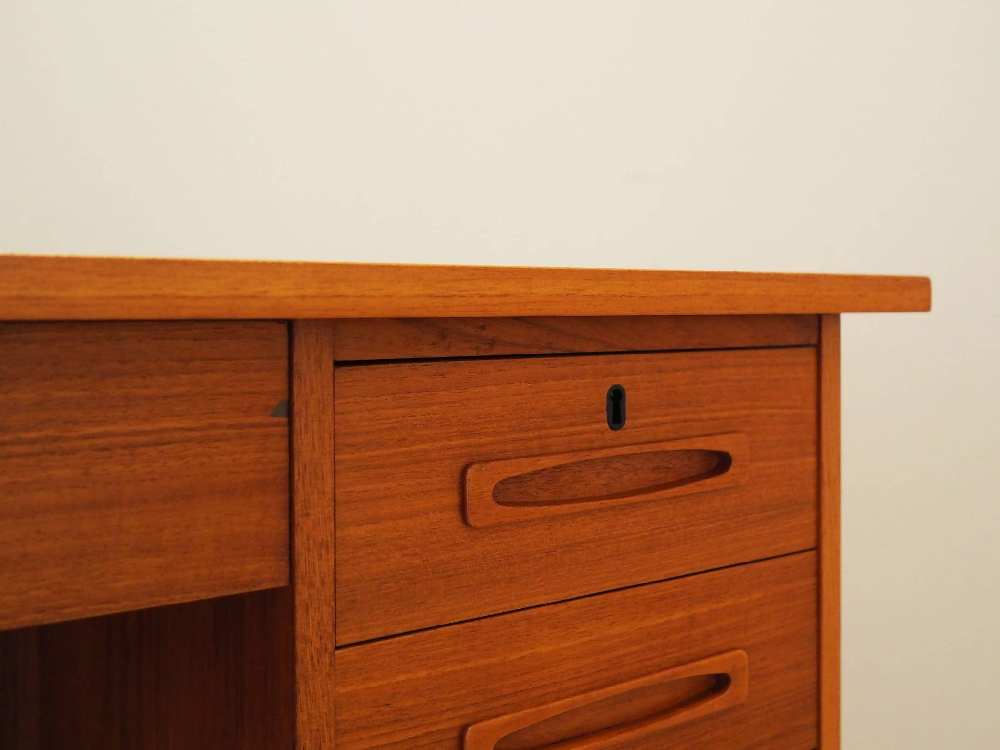 Teak desk, Danish design, 1960s, production: Denmark