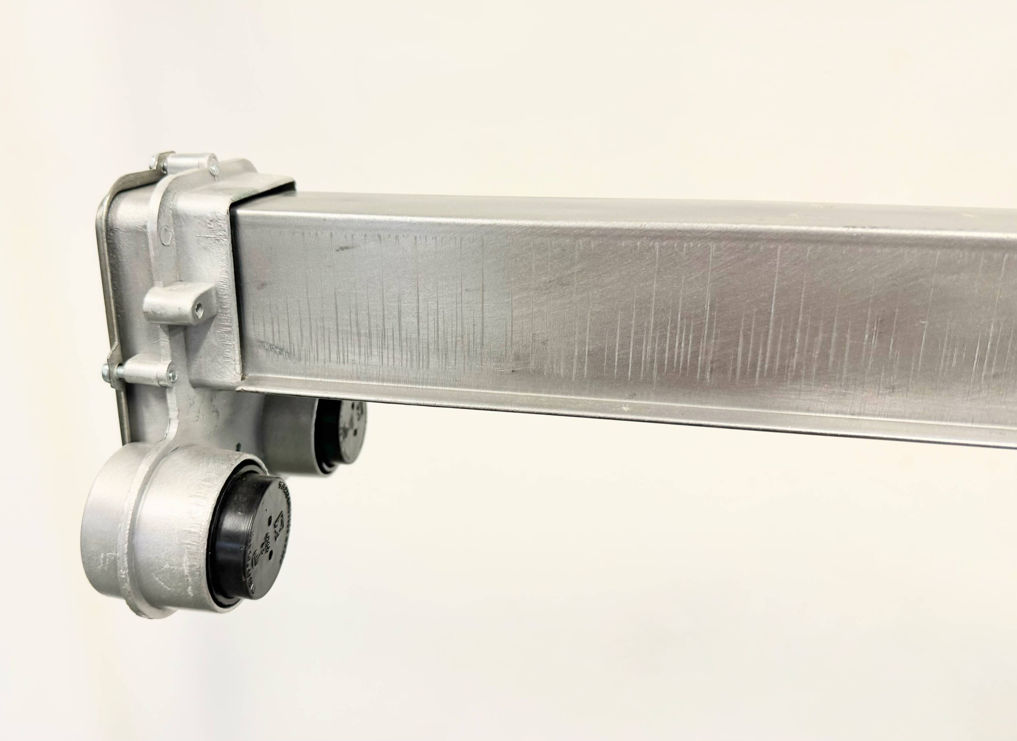 Industrial Polished  Hanging Tube Light, 1970s