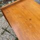 Commode en rotin et bois vintage