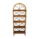 Vintage rattan library