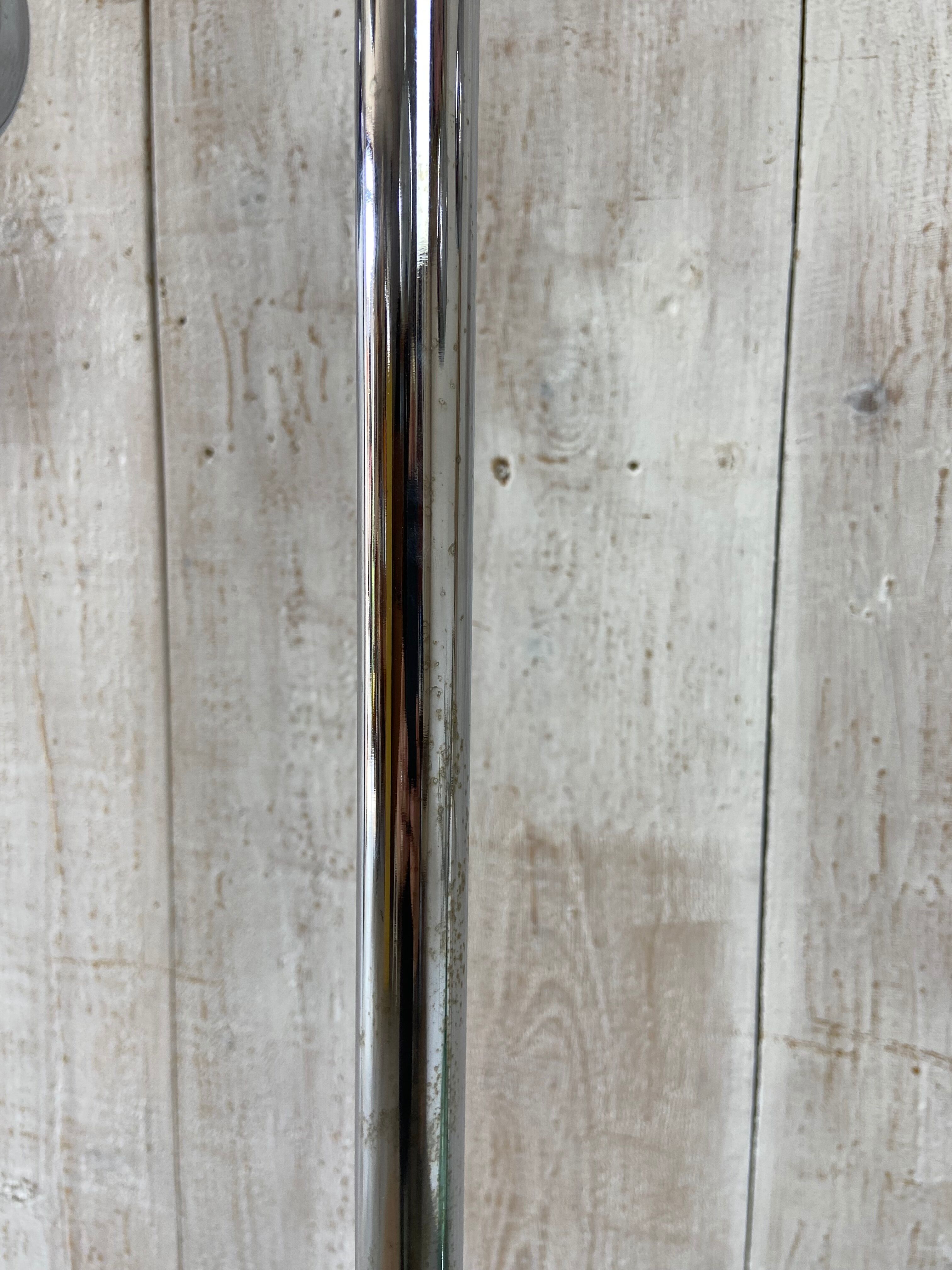 Vintage chrome floor lamp
