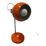 Orange eyeball table lamp