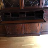 English mahogany bookcase circa 1960